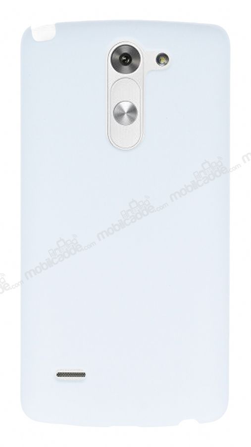 LG G3 Stylus Beyaz Rubber Kılıf