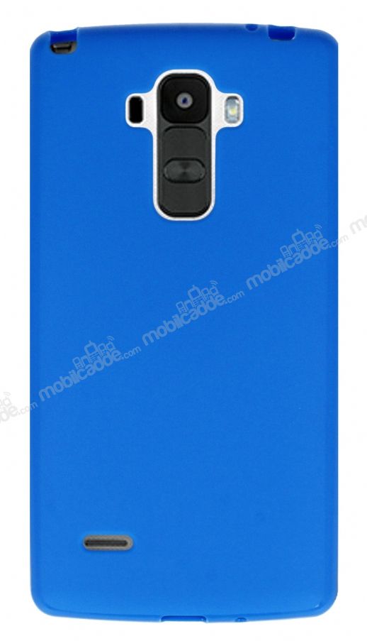 LG G4 Stylus Mavi Silikon Kılıf