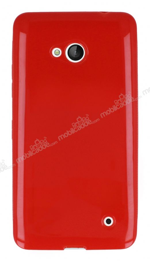 Microsoft Lumia 640 Kırmızı Silikon Kılıf