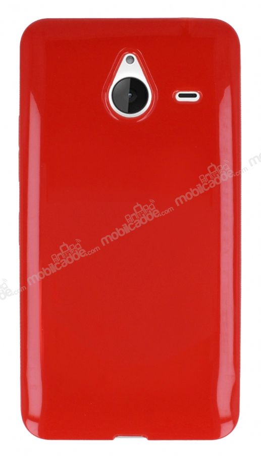 Microsoft Lumia 640 XL Kırmızı Silikon Kılıf