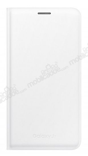 Samsung Galaxy J7 Orjinal Flip Wallet Beyaz Kılıf