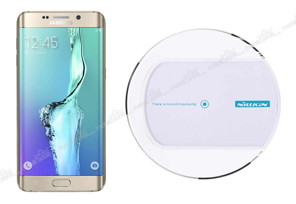 Nillkin Magic Disk II Samsung Galaxy S6 Edge Plus Beyaz Kablosuz Şarj Cihazı