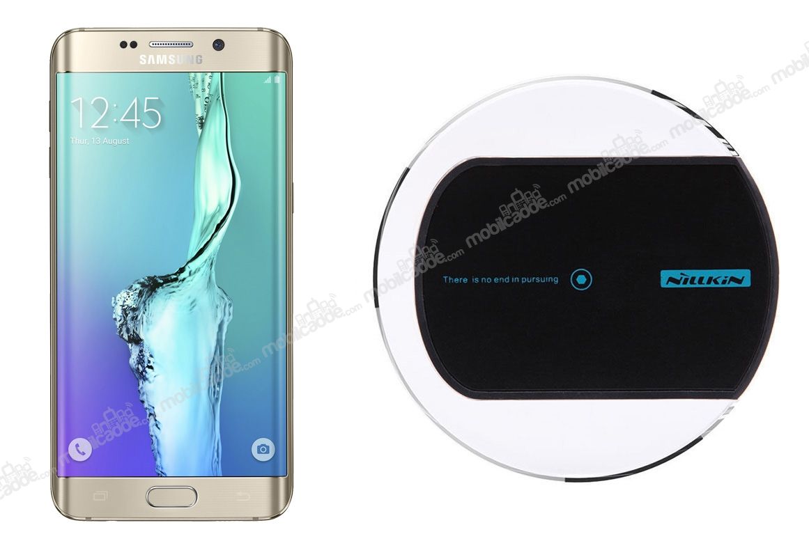 Nillkin Magic Disk II Samsung Galaxy S6 Edge Plus Siyah Kablosuz Şarj Cihazı