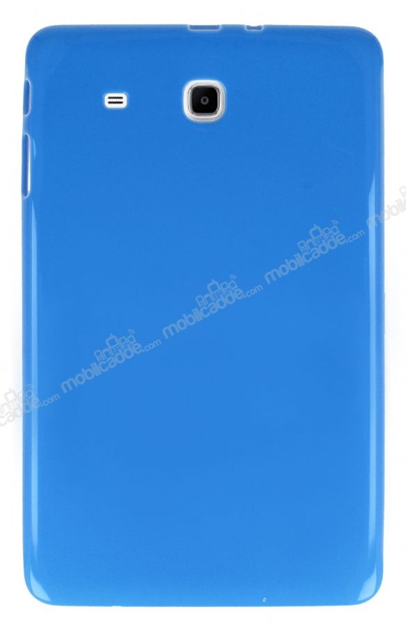 Samsung T560 Galaxy Tab E Mavi Silikon Kılıf