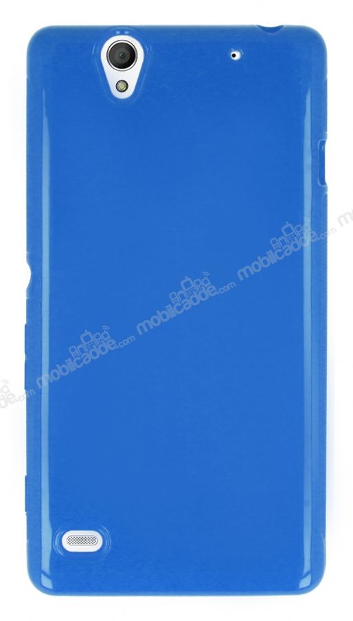Sony Xperia C4 Mavi Silikon Kılıf