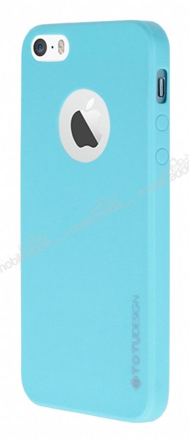 Totu Design Thin Tpu Serisi iPhone SE / 5 / 5S Yeşil Silikon Kılıf
