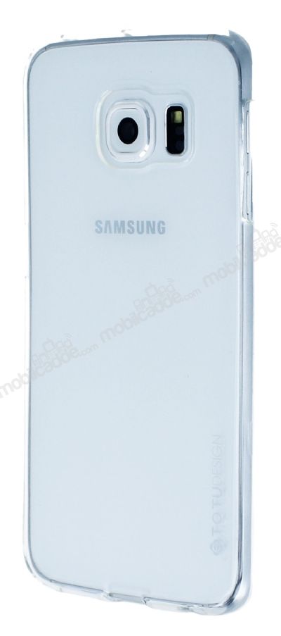 Totu Design Thin Tpu Serisi Samsung Galaxy S6 Edge Şeffaf Silikon Kılıf