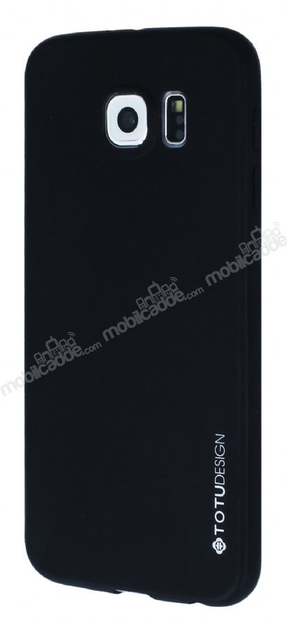 Totu Design Thin Tpu Serisi Samsung Galaxy S6 Siyah Silikon Kılıf