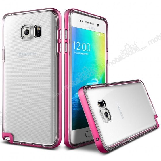 Verus Crystal Bumper Samsung Galaxy Note 5 Hot Pink Kılıf