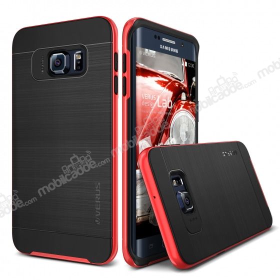 Verus High Pro Shield Samsung Galaxy S6 Edge Plus Crimson Red Kılıf
