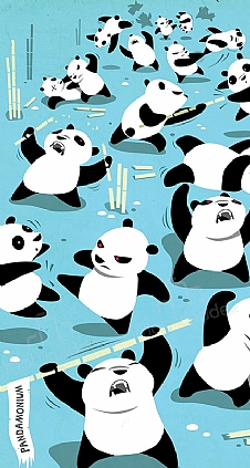 Angry Pandas