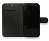 iPhone 13 Pro Max Czdanl Kapakl Siyah Deri Klf - Resim 2