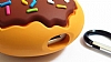 AirPods / AirPods 2 Kahverengi Donut Silikon Klf - Resim 3