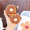 AirPods / AirPods 2 Kahverengi Donut Silikon Klf - Resim 6