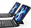 Wiwu Keyboard Folio iPad 10.2 (2020) 8.Nesil Kablosuz Klavyeli Klf - Resim: 2
