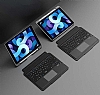 Wiwu Keyboard Folio Apple iPad Air 2020 Kablosuz Klavyeli Klf - Resim 6