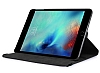 Apple iPad Pro 12.9 360 Derece Dner Standl Krmz Deri Klf - Resim 1