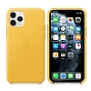 Apple iPhone 11 Pro Orjinal Limon Sars Deri Klf - Resim: 2