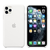 Apple iPhone 11 Pro Orjinal Beyaz Silikon Klf - Resim 2