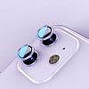 iPhone 12 mini 5.4 in Metal Kenarl Cam Beyaz Kamera Lensi Koruyucu - Resim: 1