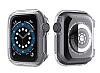 Apple Watch 6 effaf Silikon Klf ve Ekran Koruyucu 44 mm