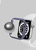 Apple Watch 7 Siyah ereveli Siyah Klf 41mm - Resim 5