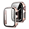 Apple Watch 7 Siyah ereveli Rose Gold Klf 45mm