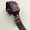 Apple Watch Kordon Aksesuar Ay Charm Seti - Resim 2