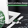 Apple Watch Tanabilir USB Kablosuz arj Aleti - Resim 1
