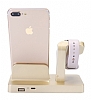 Apple Watch ve iPhone Lightning Masast Gold Dock - Resim 3