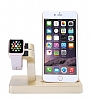 Apple Watch ve iPhone Lightning Masast Gold Dock - Resim 2