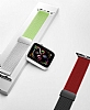 Apple Watch / Watch 2 / Watch 3 Geili Rose-Krmz Metal Kordon (38 mm) - Resim: 1