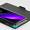 Araree Bonnet Samsung Galaxy Z Fold2 5G Yan Kapakl Lacivert Klf - Resim: 4