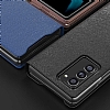 Araree Bonnet Samsung Galaxy Z Fold2 5G Yan Kapakl Lacivert Klf - Resim: 8