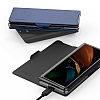 Araree Bonnet Samsung Galaxy Z Fold2 5G Yan Kapakl Lacivert Klf - Resim: 3
