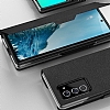 Araree Bonnet Samsung Galaxy Z Fold2 5G Yan Kapakl Lacivert Klf - Resim: 11