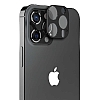 Araree C-Subcore iPhone 12 Pro 6.1 in Siyah Temperli Kamera Koruyucu - Resim 1
