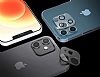 Araree C-Subcore iPhone 12 Pro Max 6.7 in Siyah Temperli Kamera Koruyucu - Resim 2