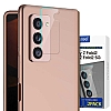 Araree C-Subcore Samsung Galaxy Z Fold2 5G Temperli Kamera Koruyucu - Resim 7