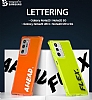 Araree Lettering Samsung Galaxy Note 20 Ultra Turuncu Silikon Klf - Resim 10