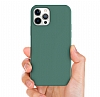 Araree Typo Skin iPhone 12 / 12 Pro 6.1 in Turkuaz Silikon Klf - Resim: 3