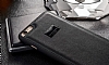 Aston Martin iPhone 6 Plus / 6S Plus Gerek Deri Siyah Rubber Klf - Resim 3