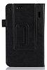 Asus PadFone mini Standl Czdanl Siyah Deri Klf - Resim: 3