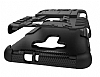 Asus ZenFone 3 ZE552KL Ultra Sper Koruma Standl Siyah Klf - Resim 6