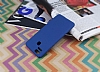 Asus ZenFone 3 Zoom Tam Kenar Koruma Lacivert Rubber Klf - Resim: 1