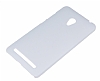 Asus ZenFone 6 Sert Mat Beyaz Rubber Klf - Resim: 1