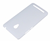Asus ZenFone 6 Sert Mat Beyaz Rubber Klf - Resim: 2