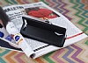 Asus ZenFone Go ZC500TG Pencereli nce Yan Kapakl Siyah Klf - Resim: 3