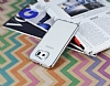 Samsung Galaxy S6 Silver Kenarl effaf Silikon Klf - Resim 2