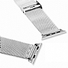 Baseus Apple Watch / Watch 2 Milanese Loop Orjinal Silver Metal Kordon (42 mm) - Resim 1